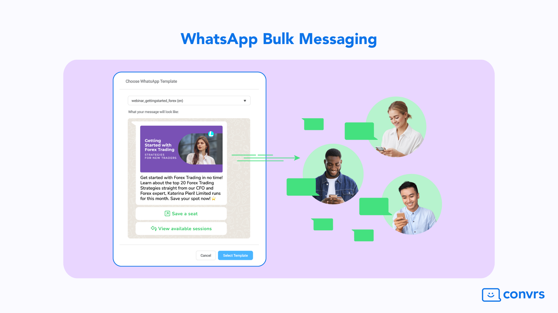 WhatsApp Bulk Messaging for Lead Nurturing to increase conversion rates and reduce customer acquisition costs